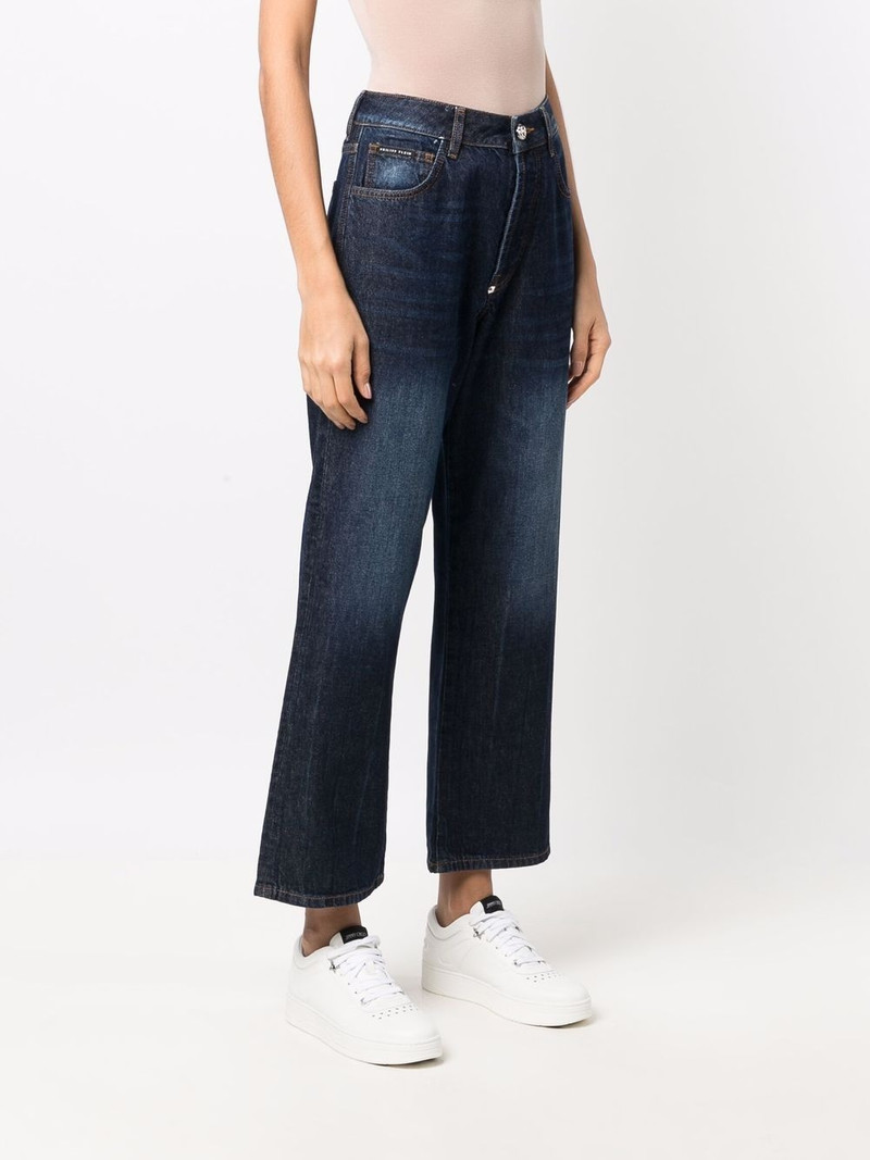 Iconic Plein wide-leg jeans 3