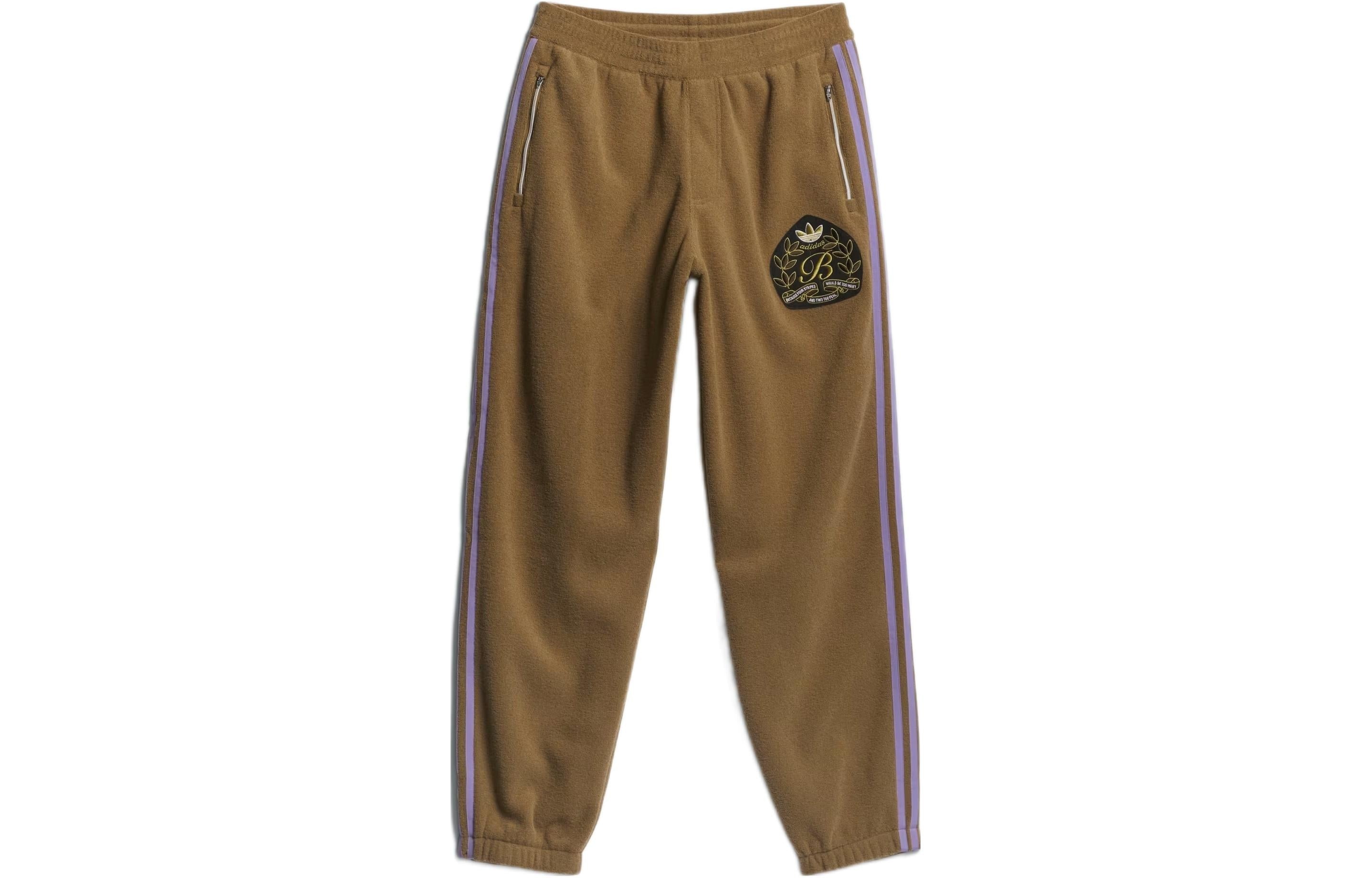 adidas x Blondey McCoy Boucle Trackpant Asia Sizing 'Earth' IK9611 - 2