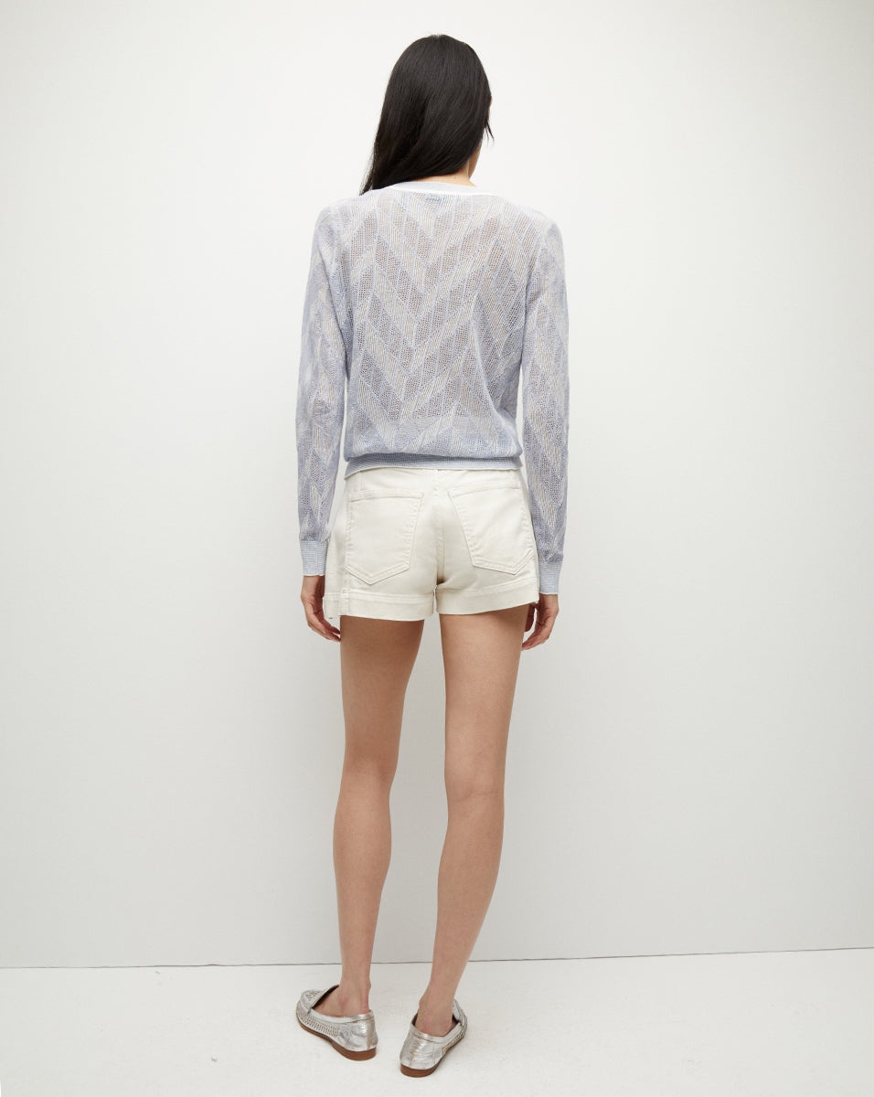 MAGELLEN LINEN-BLEND SWEATER - 5
