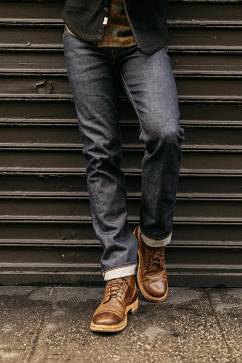 The Hammer Straight Teacore - Raw 14.5oz Selvedge - 1