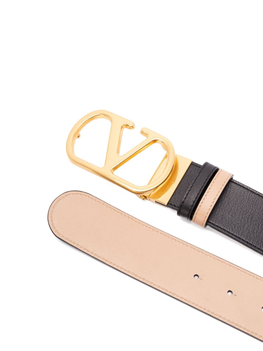 Valentino Garavani VLogo Signature leather reversible belt - 2