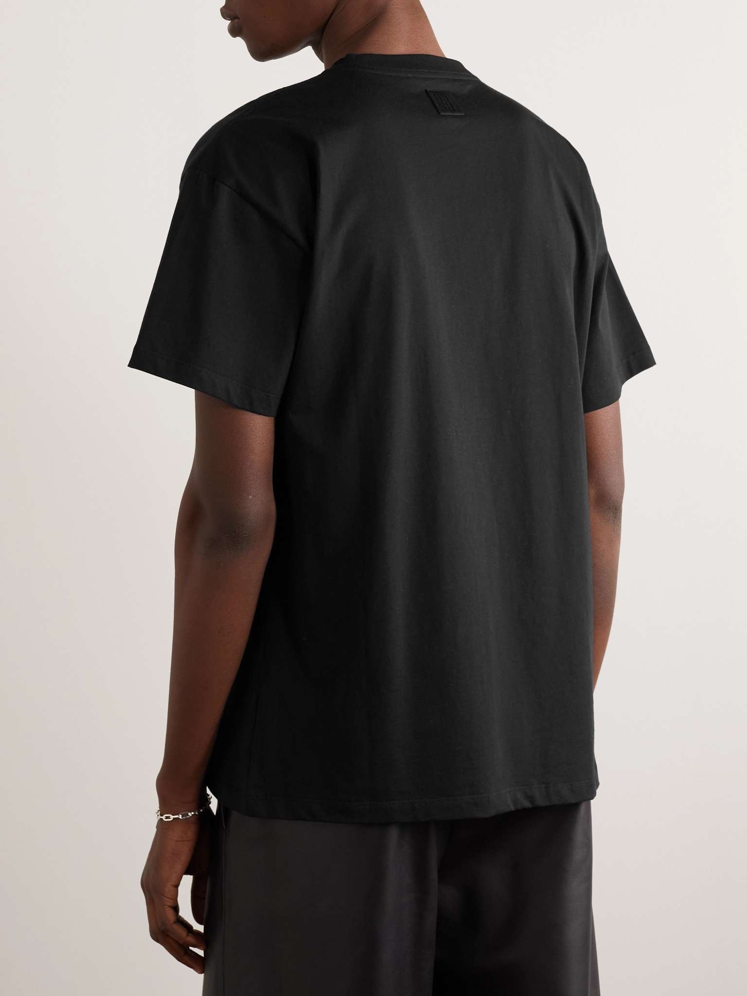 Logo-Print Cotton-Jersey T-Shirt - 3