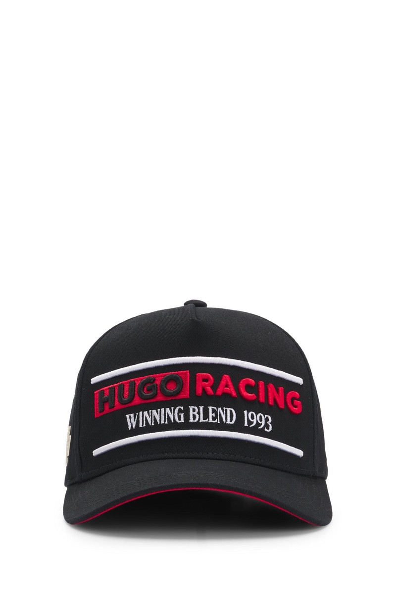 HUGO COTTON-TWILL CAP WITH RACING LOGO outlook