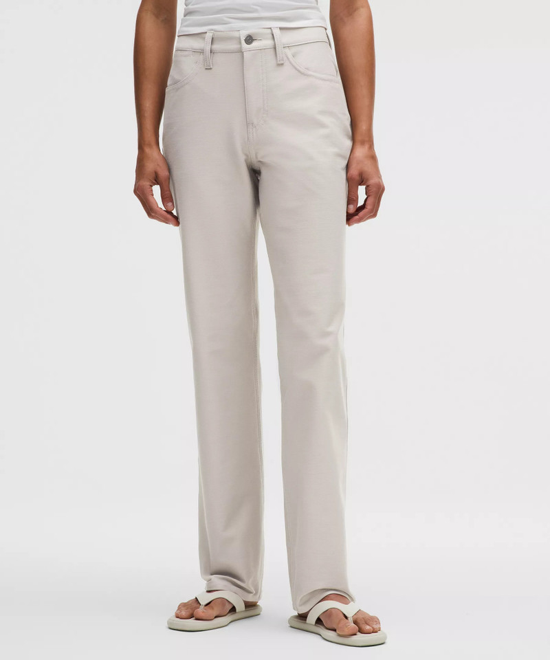 lululemon EasyFive Mid-Rise Relaxed-Straight Pant *Regular outlook