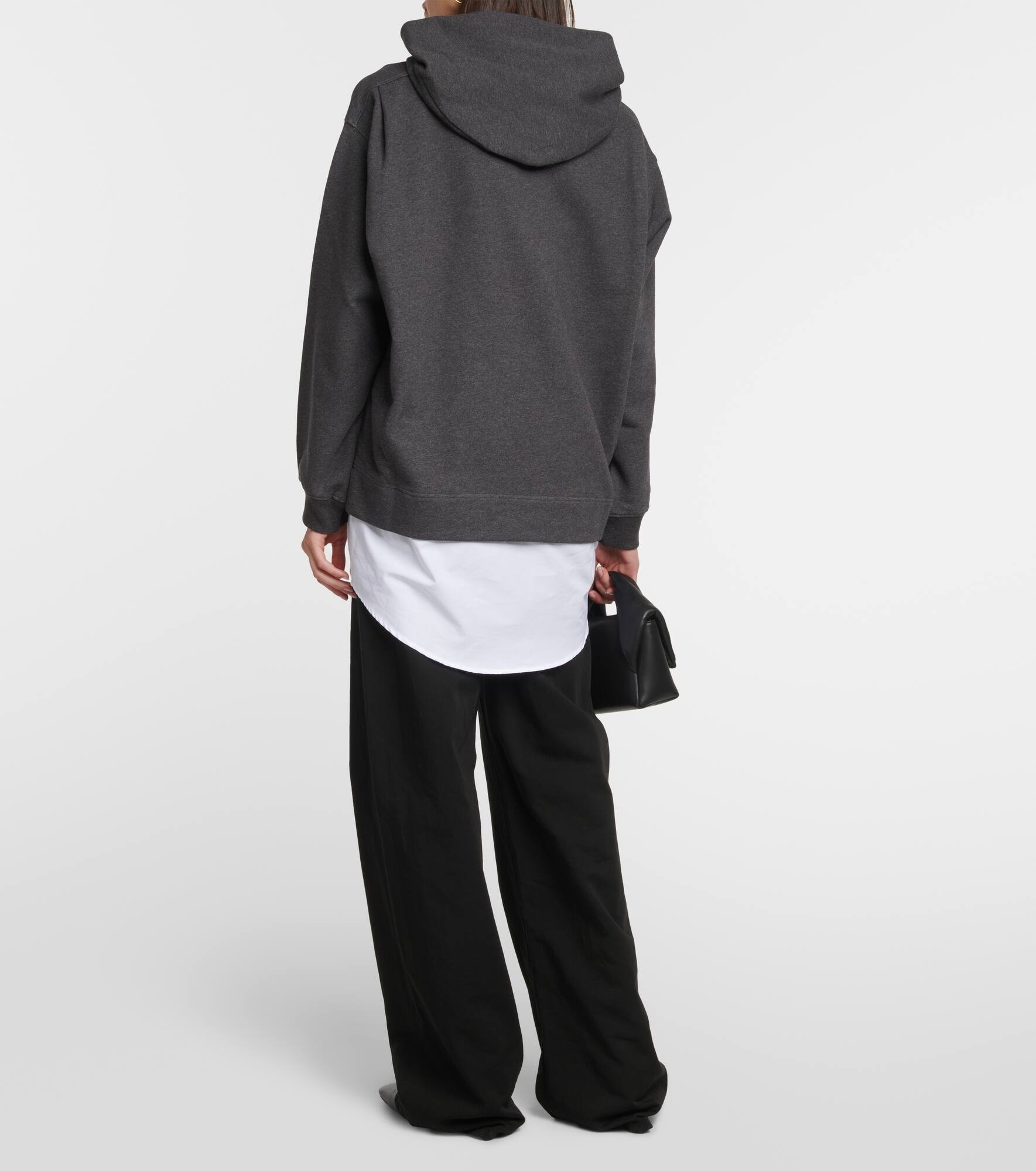 Oversized cotton hoodie - 3