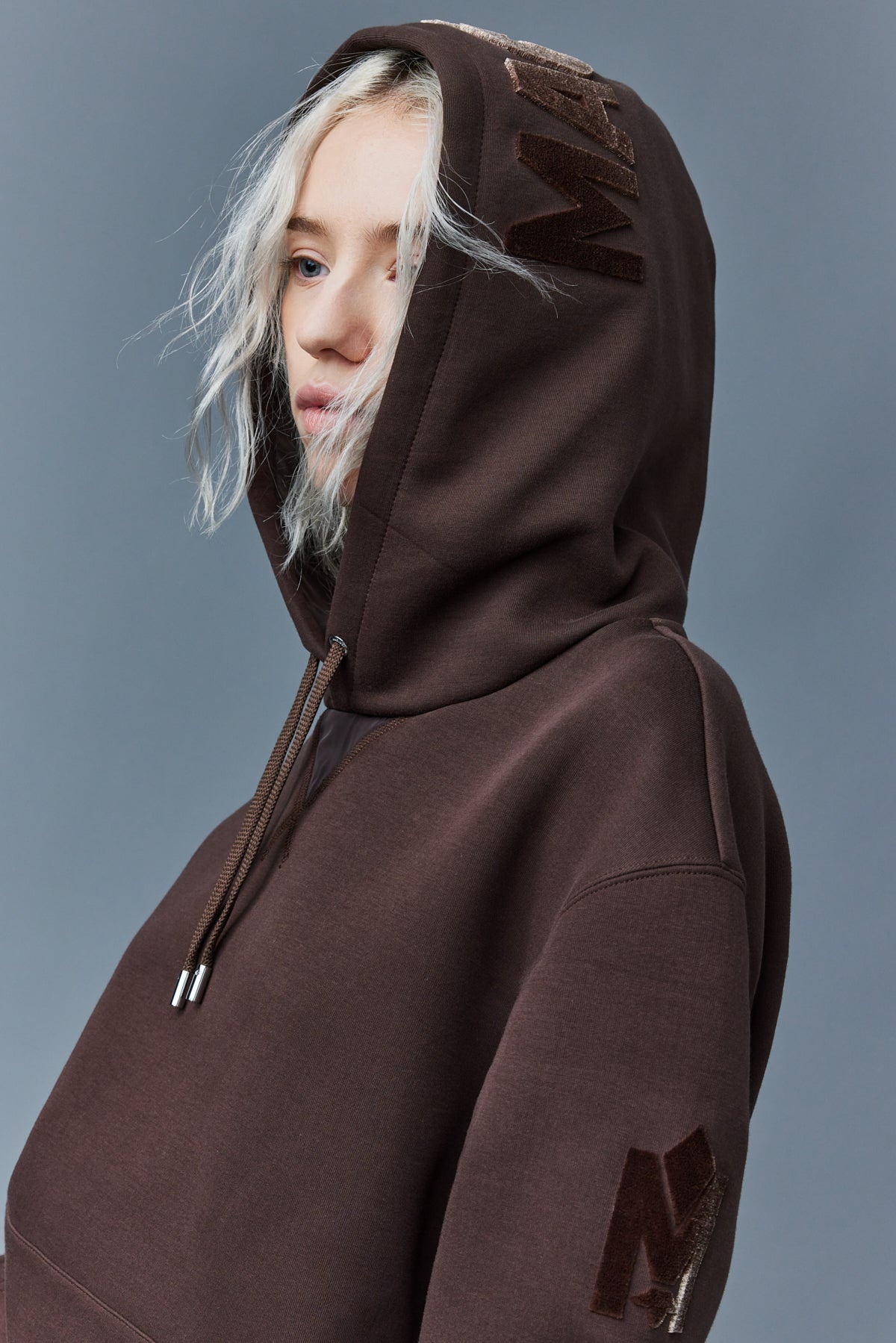 KRYS hoodie with velvet embroidery - 5