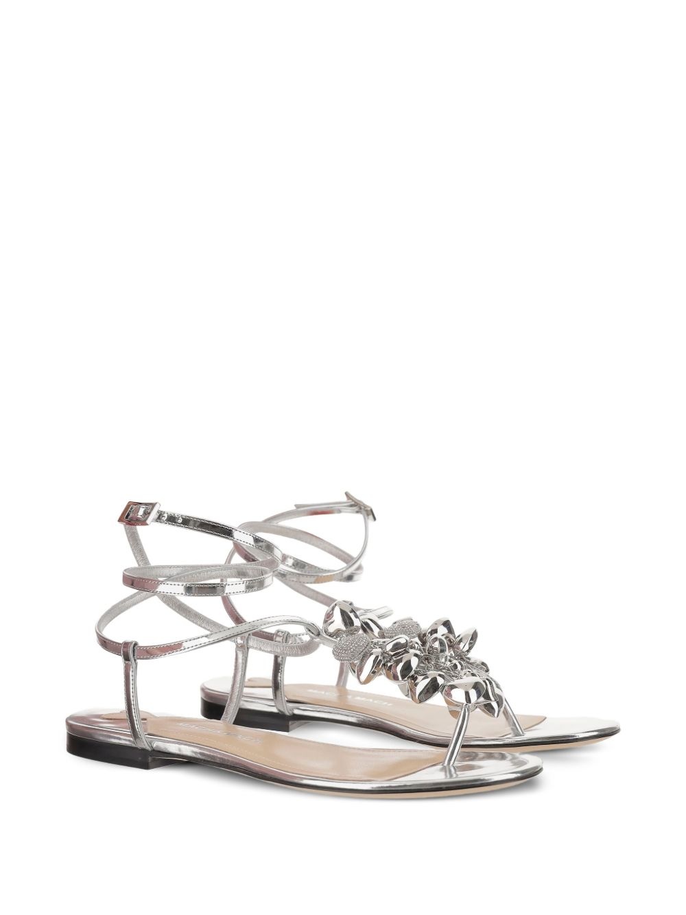 crystal-embellished sandals - 2