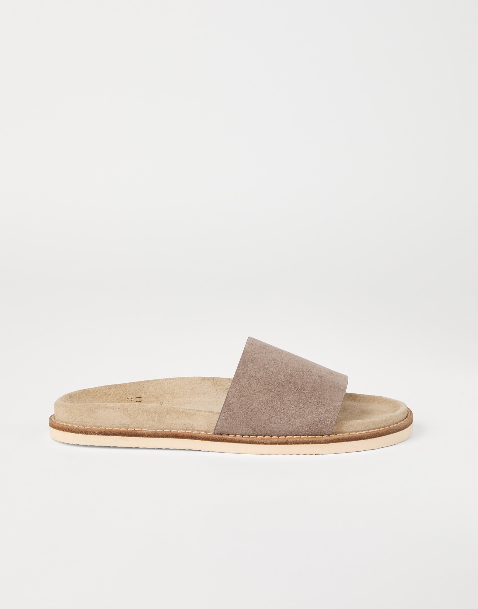 Washed suede slides - 5