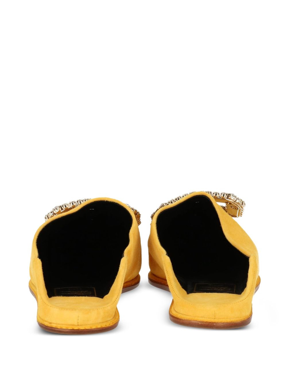 crystal-embellished buckle pumps - 3