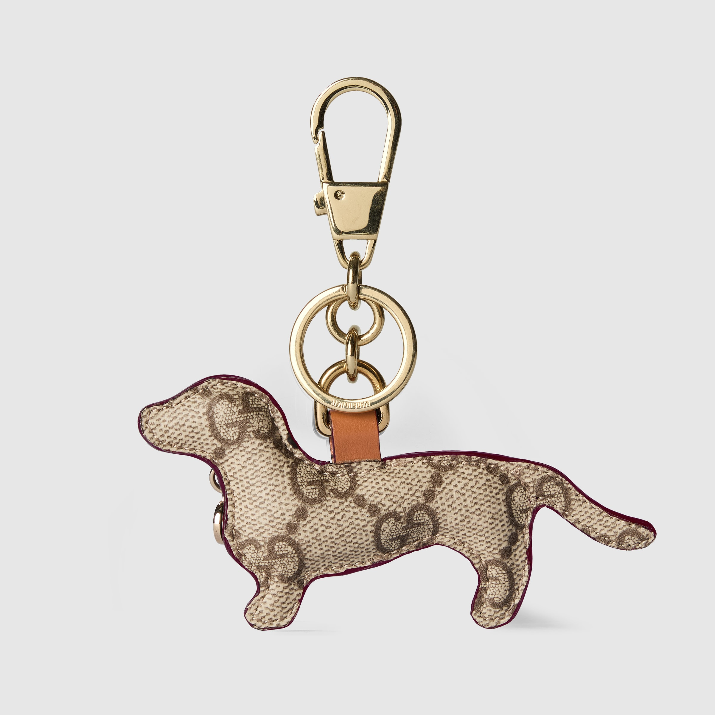 Dog-shaped bag charm - 5