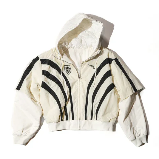 Praying Jersey Jacket White - 1