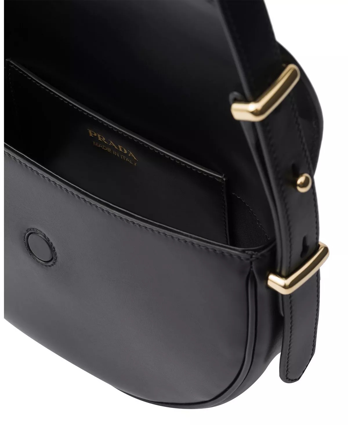 Arque Leather Shoulder Bag with Flap - 3