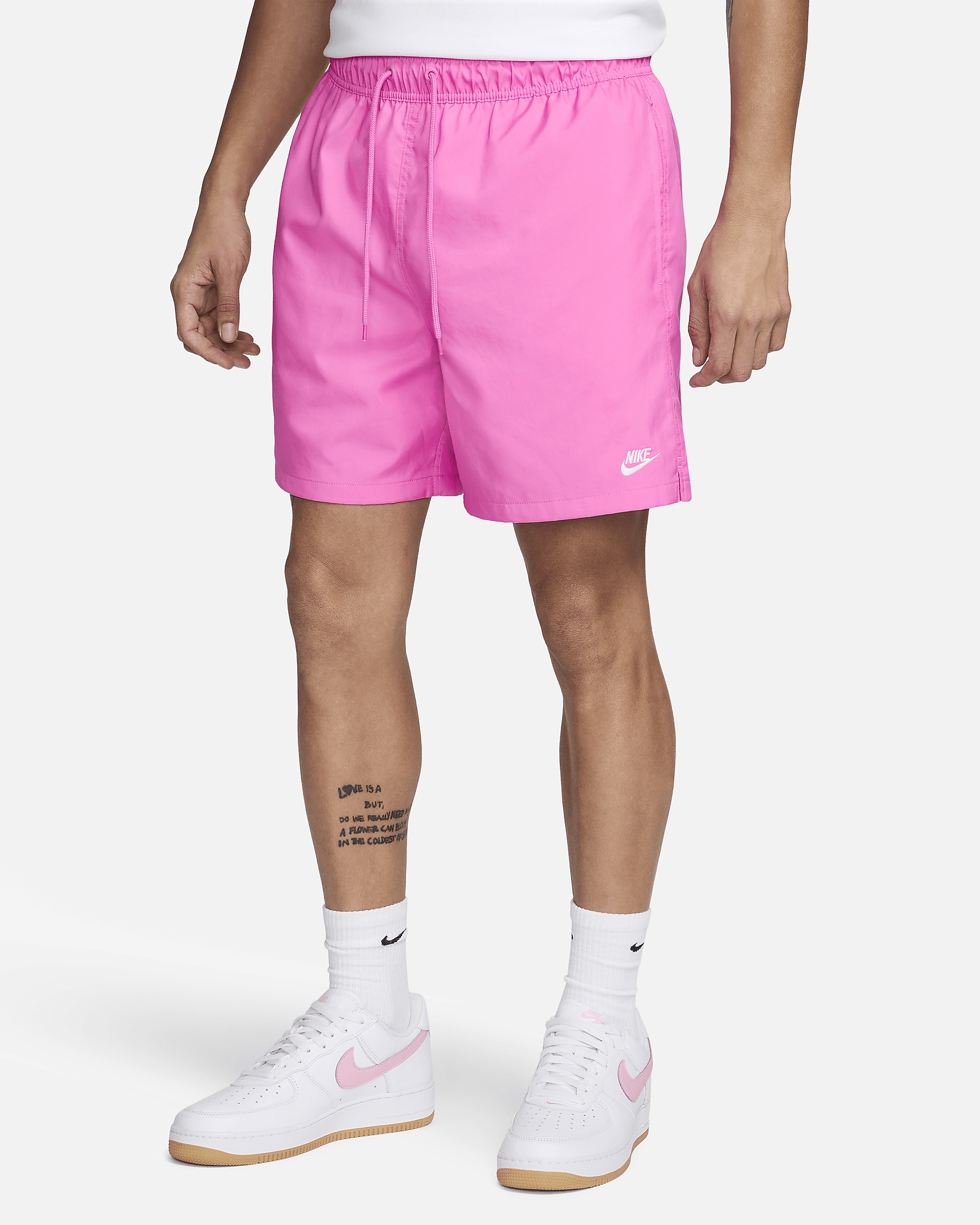 Nike Woven Monogram Flow Shorts ハーフパンツ ピンク J1653480
