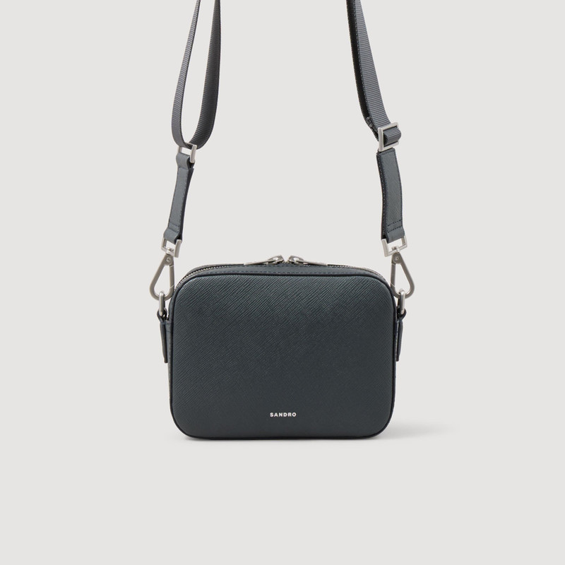 SMALL RECONSTITUTED LEATHER BAG 7