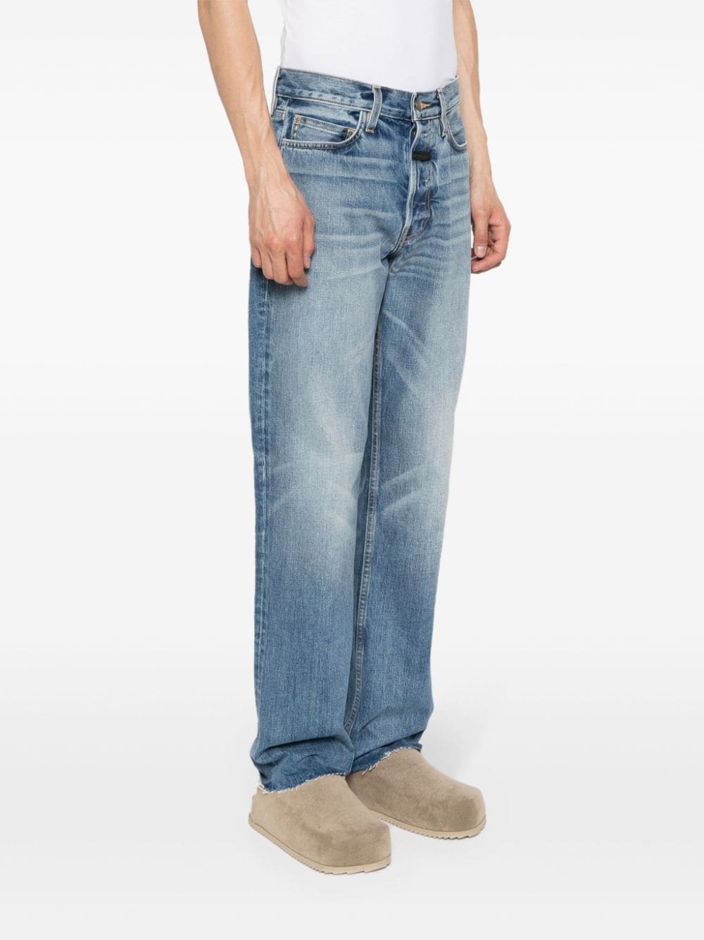straight-leg jeans - 3