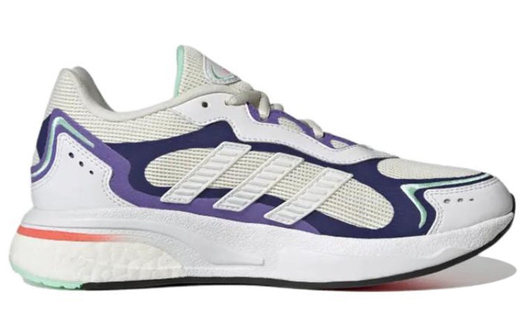 (WMNS) adidas SN1997 Wear-resistant Shock Absorption White Purple GW2736 - 2