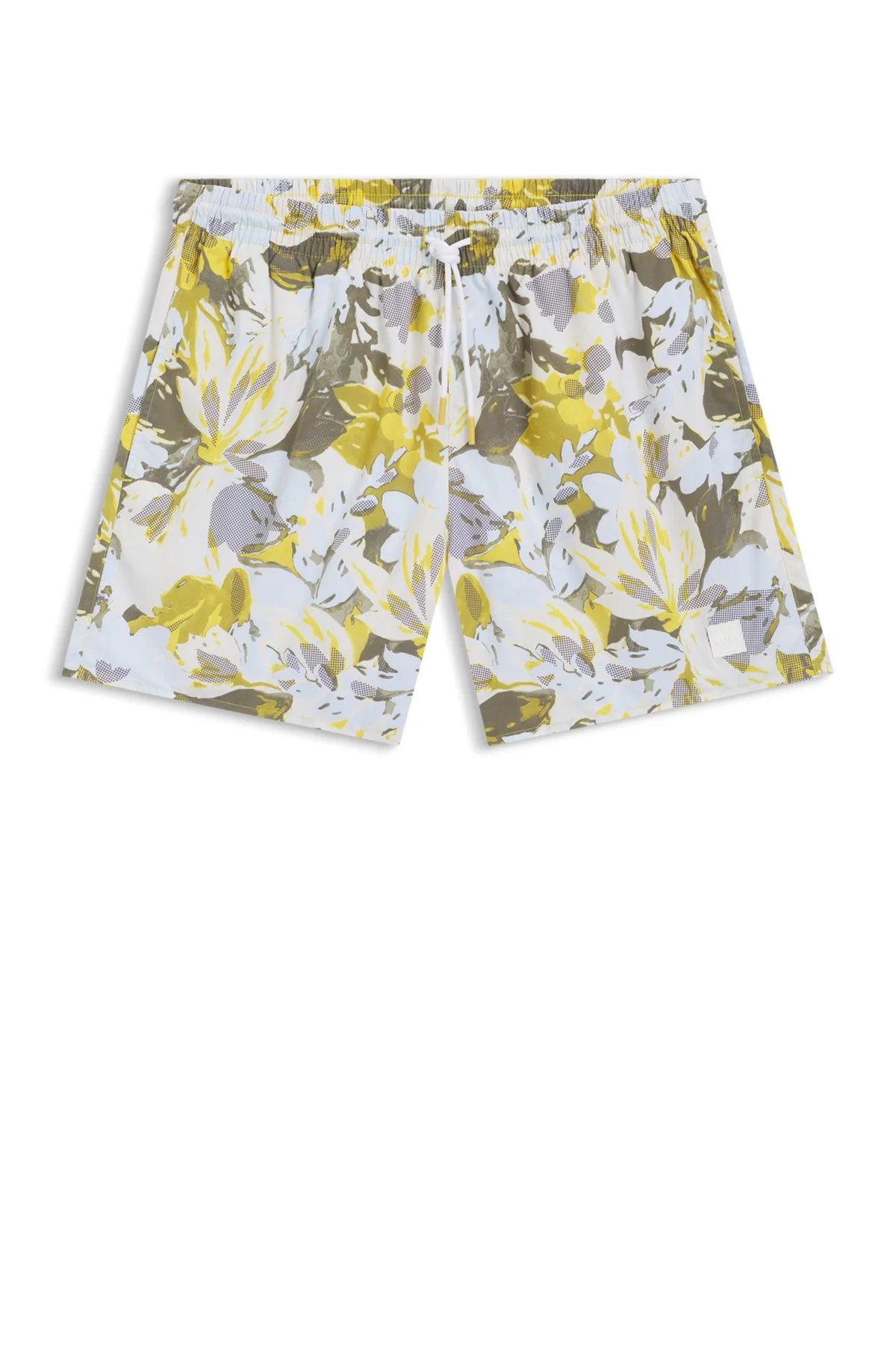 SWIM TRUNKS WITH ALLOVER PRINT - 1