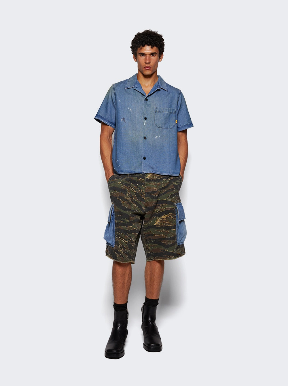 Warehouse Cargo Short Tiger Camo - 5