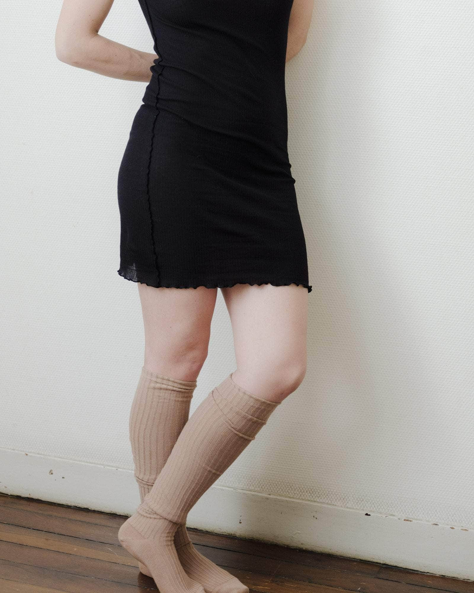 Overknee Socks - Organic Cotton Rib - 3