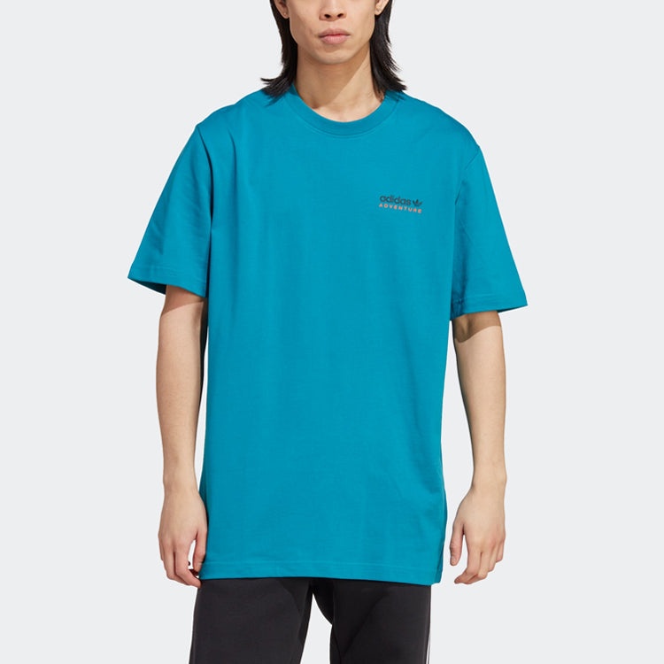 adidas Adventure Mountain Back Tee 'Active Teal' IC2362 - 2