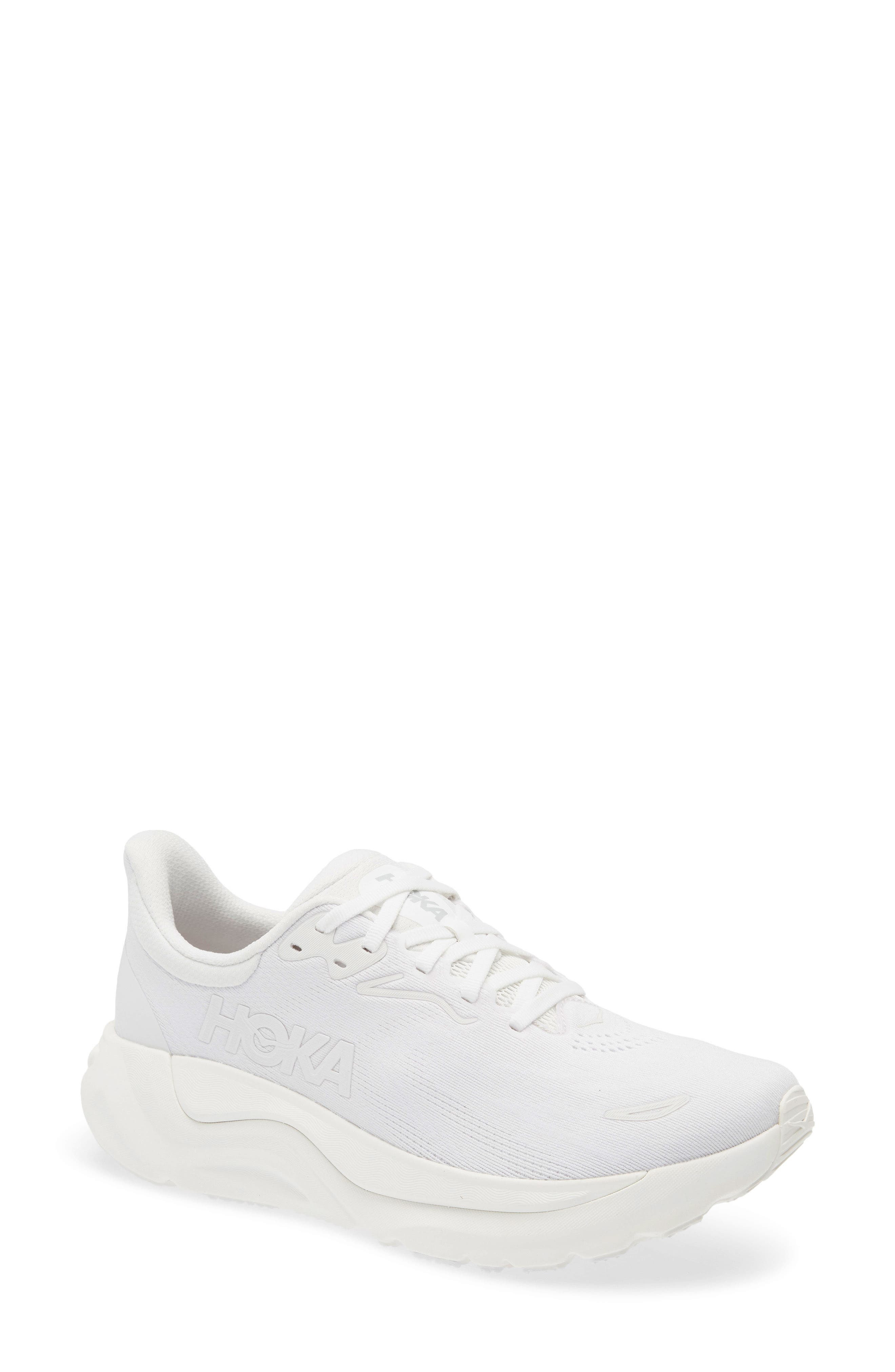 HOKA Arahi 8 Running Shoe in White /White at Nordstrom - 1