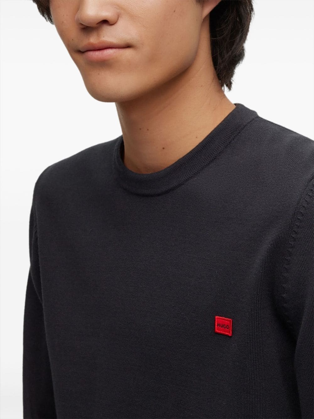 San Cassius logo-patch jumper - 5