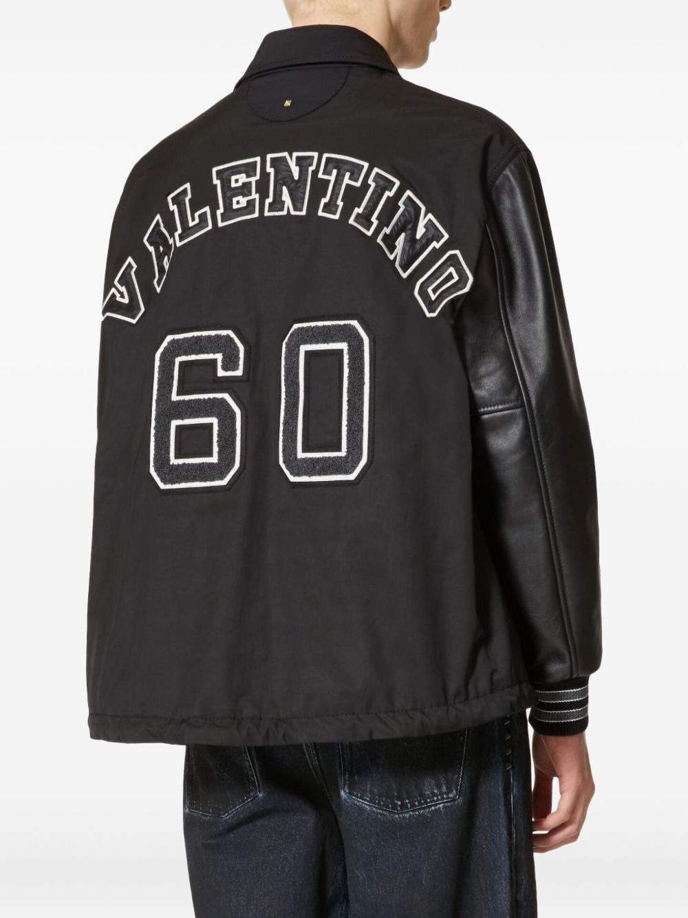 logo-patch varsity jacket - 4