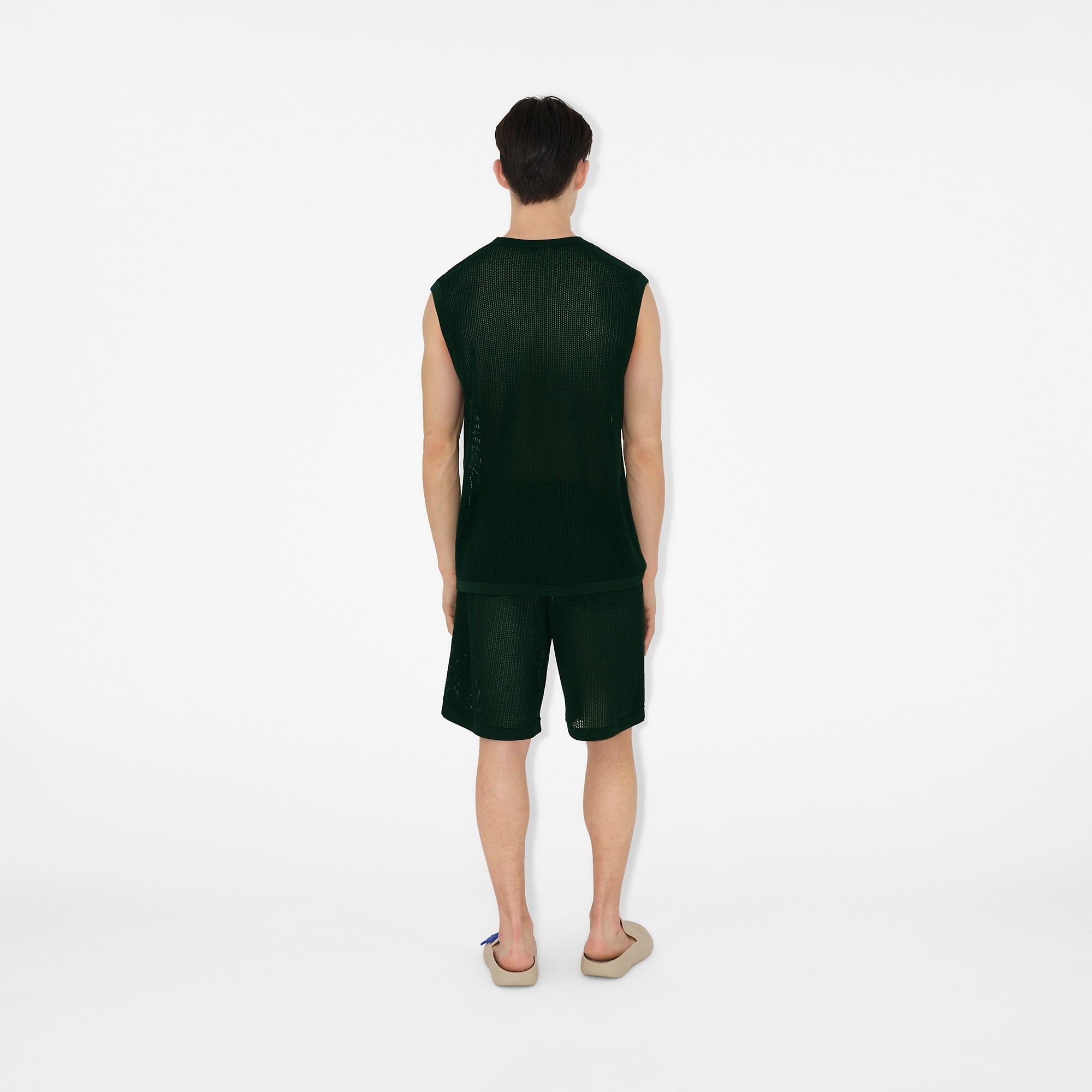 Cotton Mesh Vest - 4
