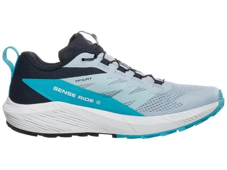 (WMNS) SALOMON Sense Ride 5 'Teal Green Black' 474589 - 4