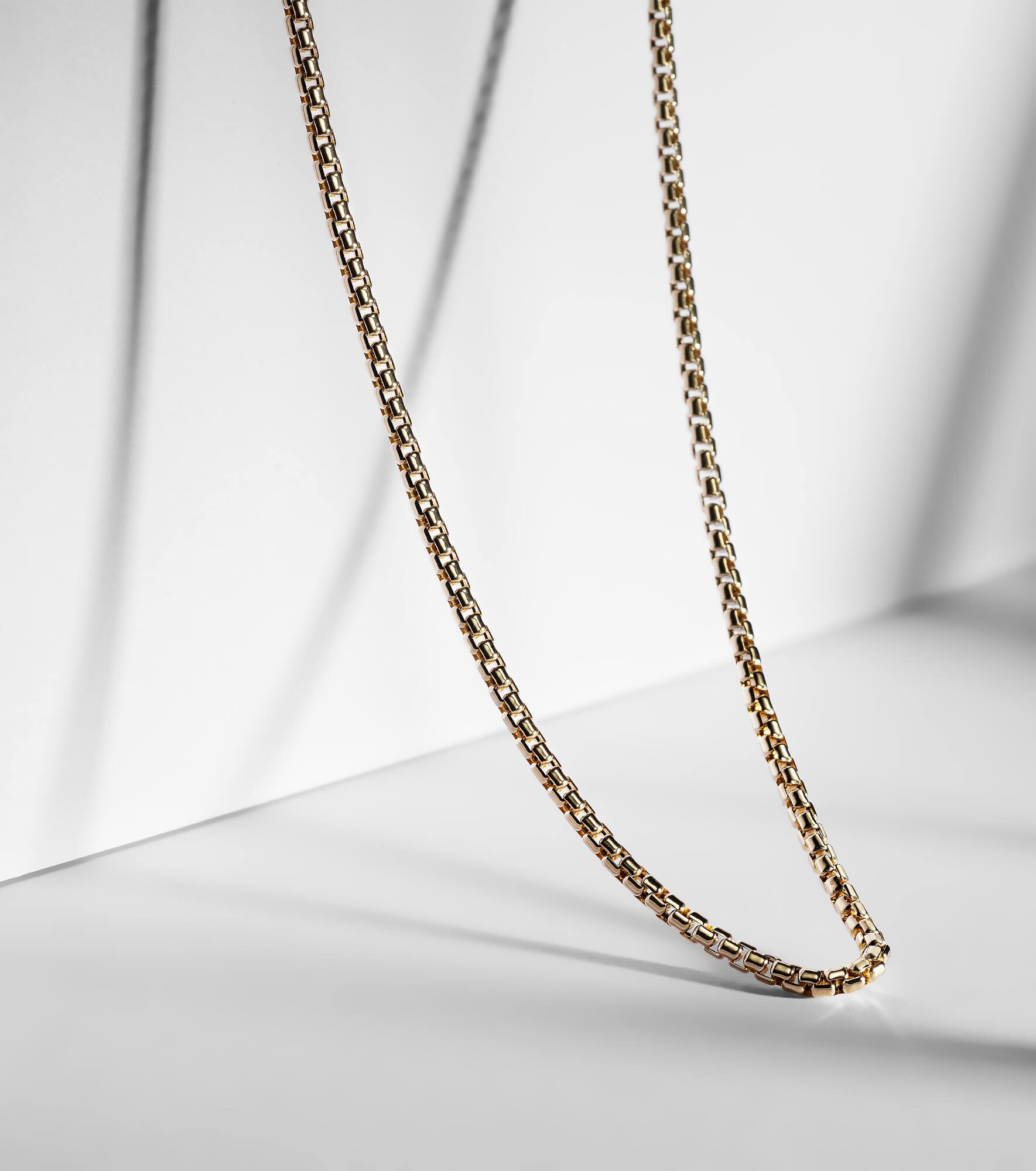 18kt gold chain necklace - 5