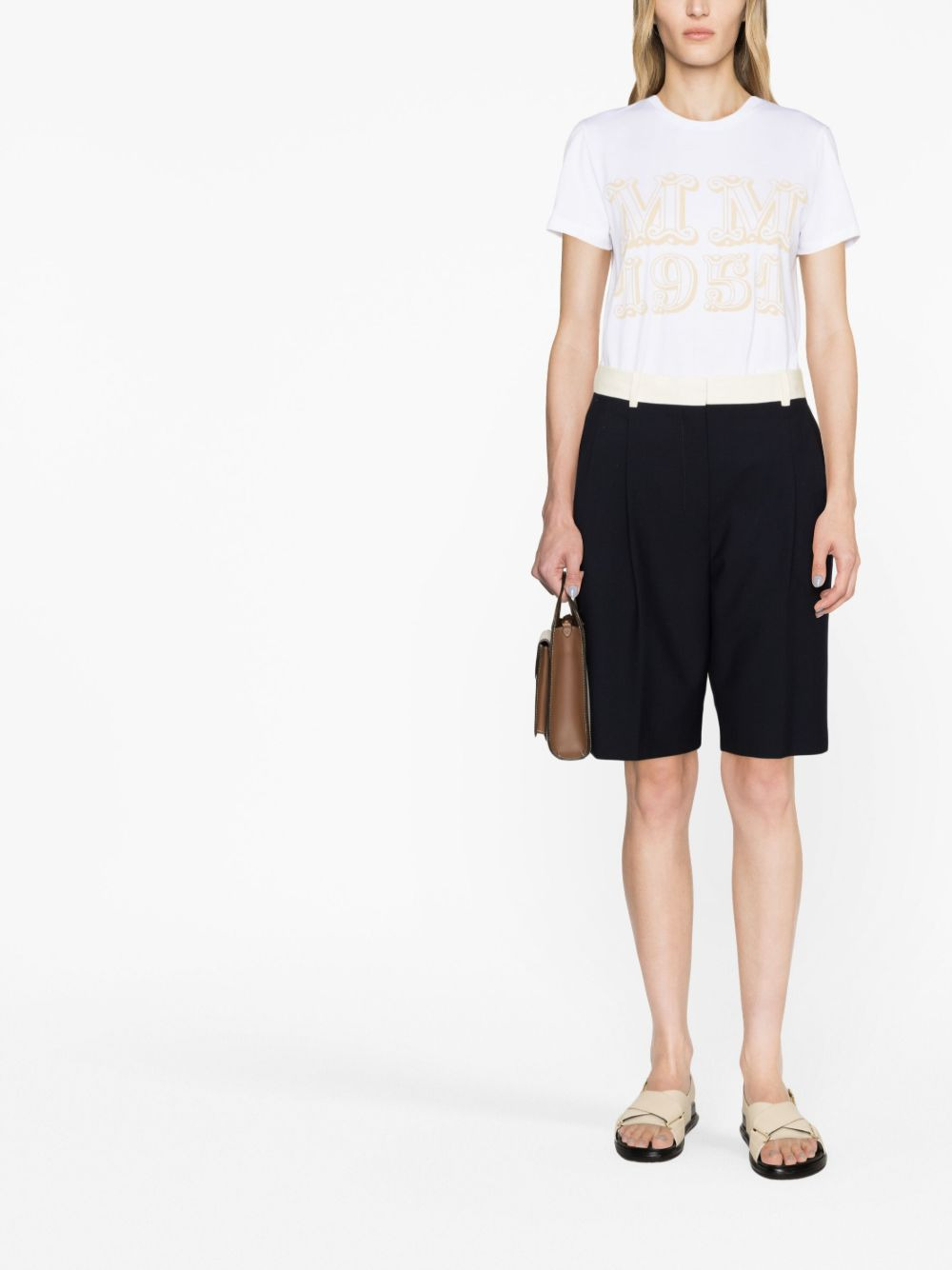 logo-print cotton T-shirt - 2