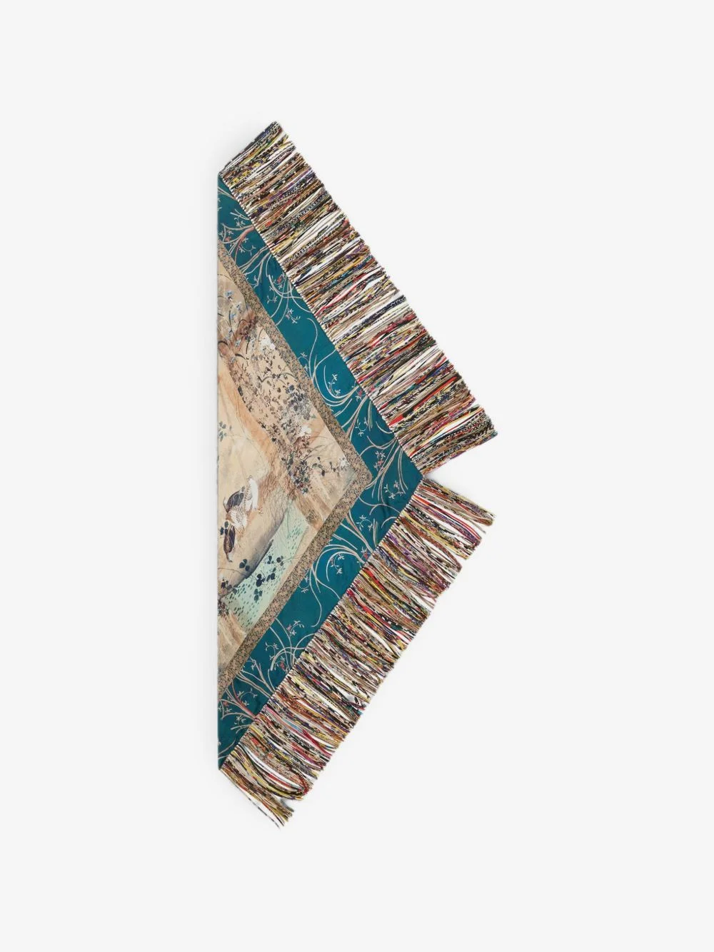 Aloeuw fringed scarf - 1