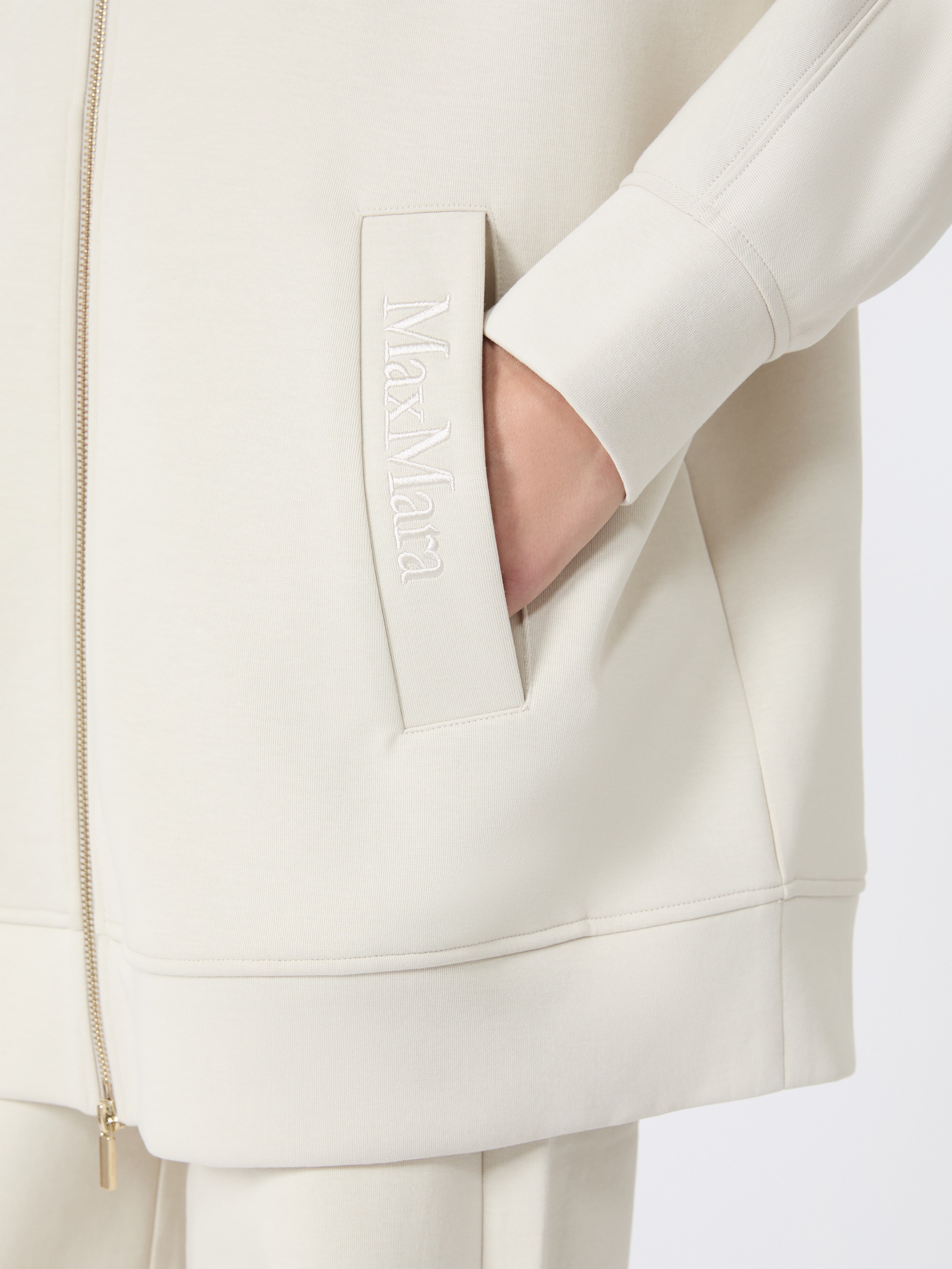 VERBANO Cotton jersey sweatshirt - 5