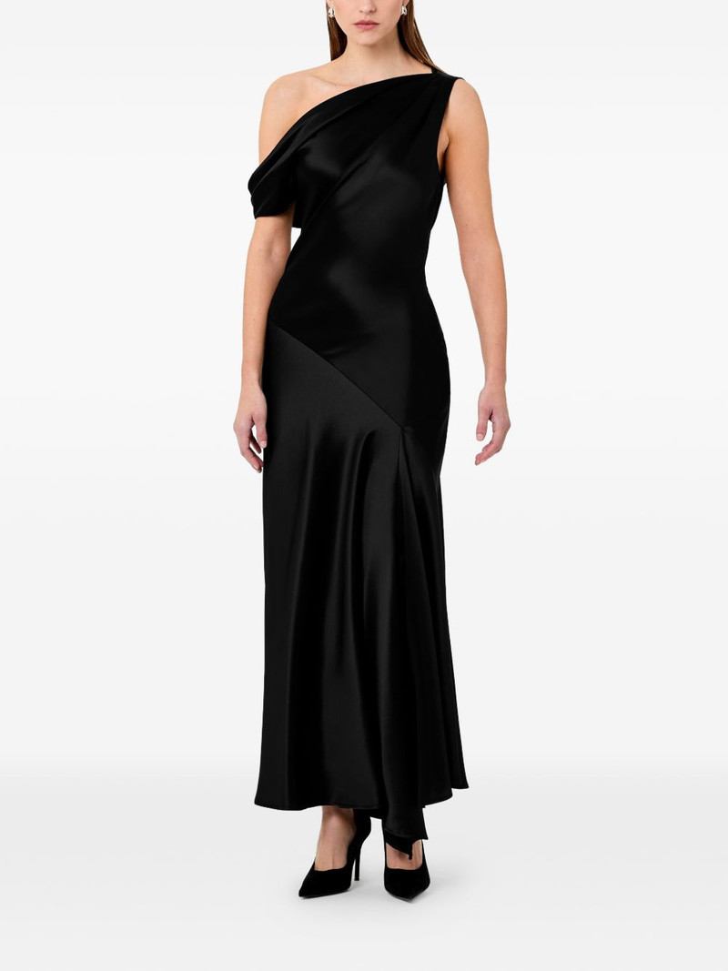 NICHOLAS Sabrina one-shoulder maxi dress outlook