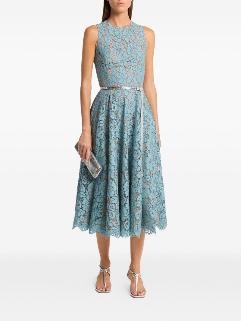 MICHAEL KORS COLLECTION sleeveless lace dress outlook