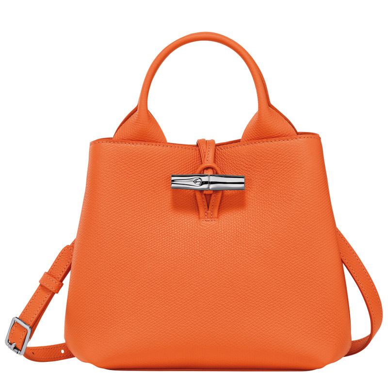 Le Roseau S Handbag Orange - Leather 1