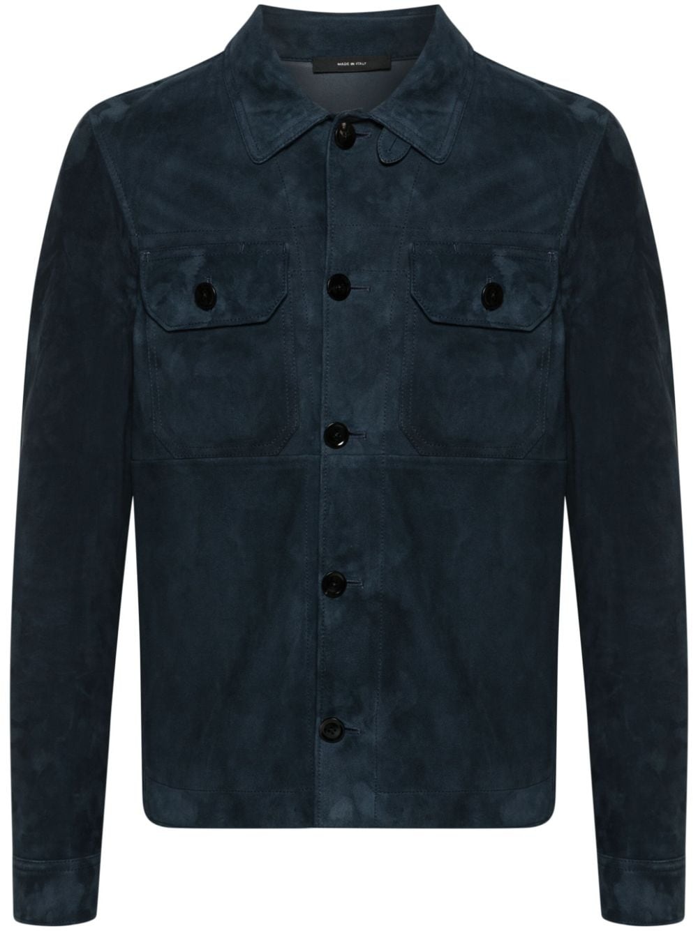 suede shirt jacket - 1