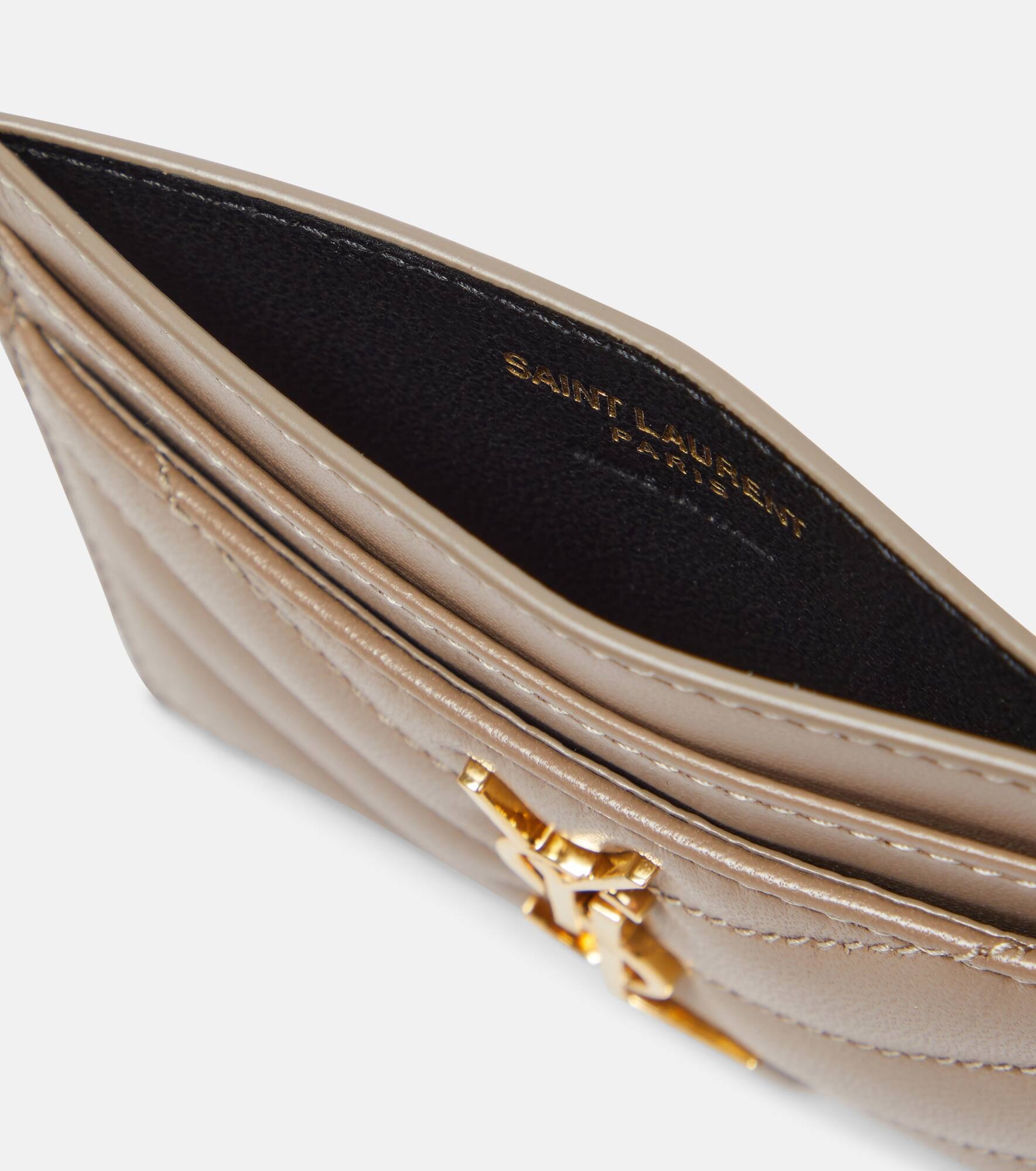 Cassandre matelassé leather cardholder - 2