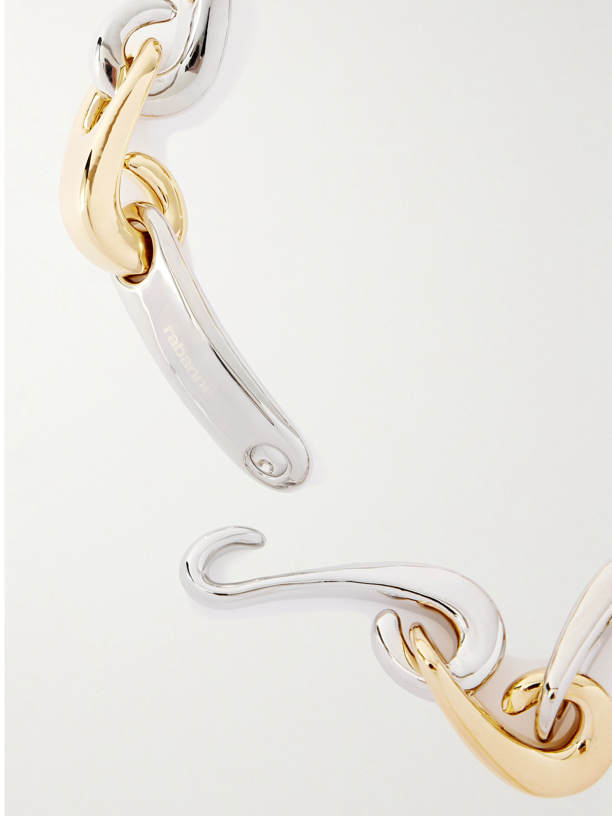Gold And Silver-tone Necklace - 3