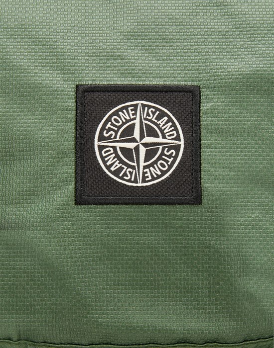 90370 MUSSOLA GOMMATA CANVAS_GARMENT DYED OLIVE GREEN - 3
