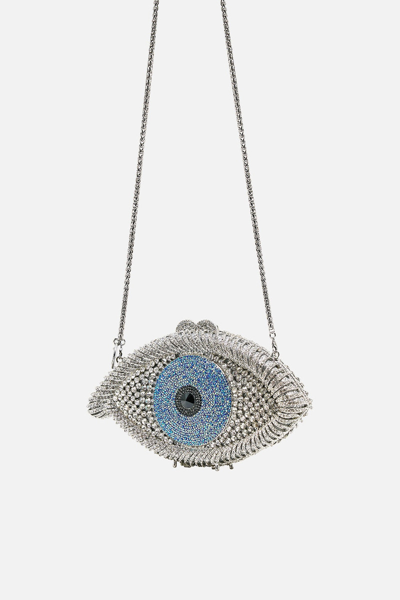 CAMILLA EMBELLISHED  EYE CLUTCH BAG outlook