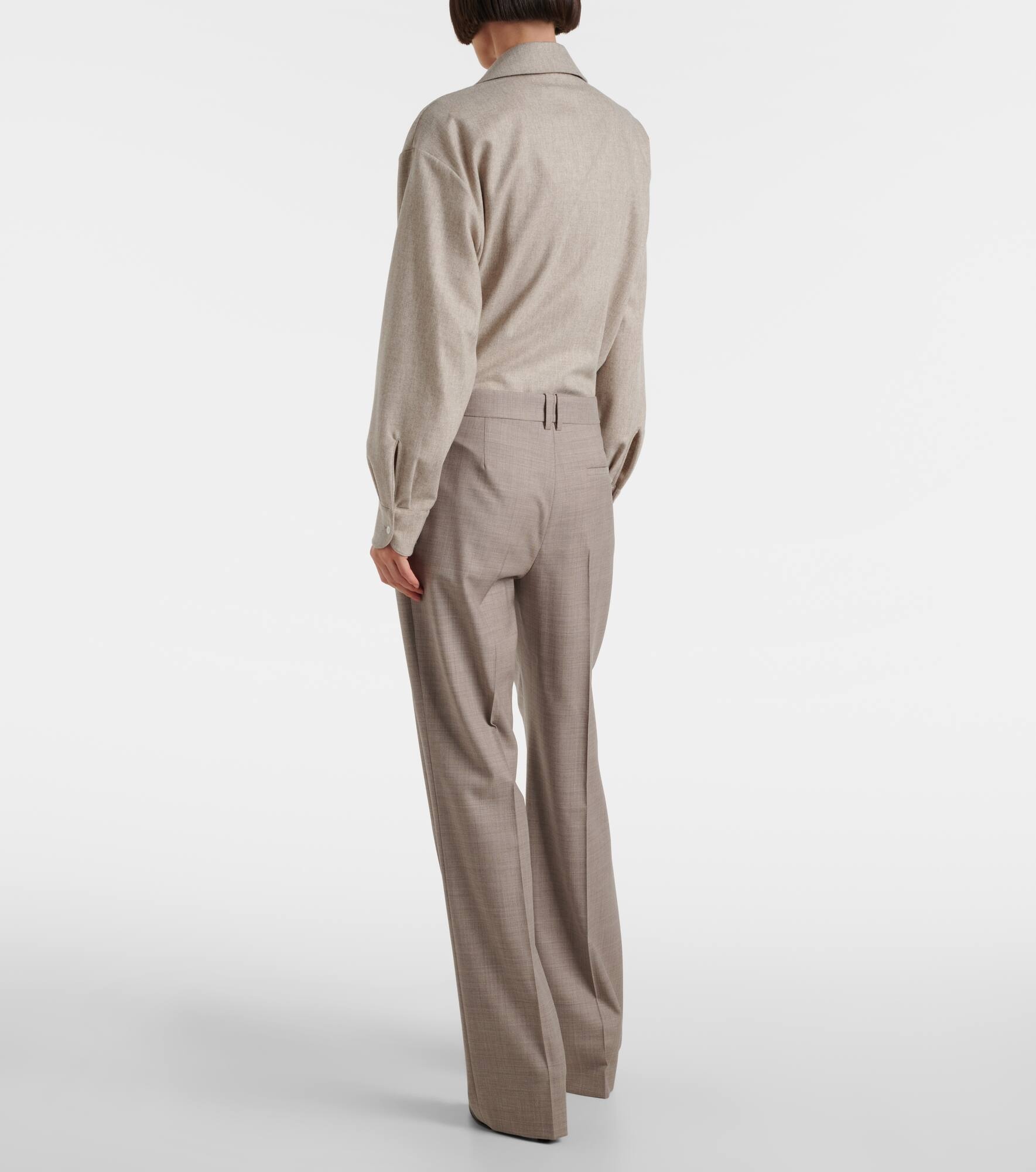 Diane wool straight pants - 3