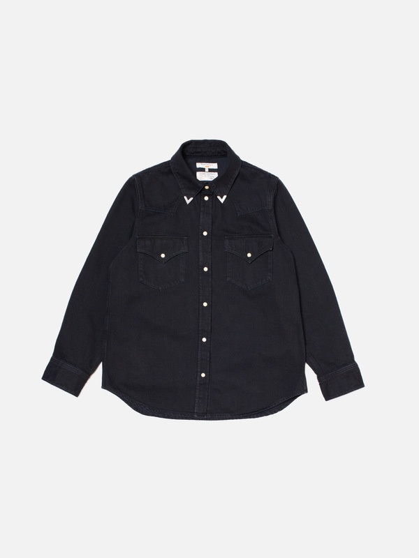 Lotta Western Denim Shirt Black - 2