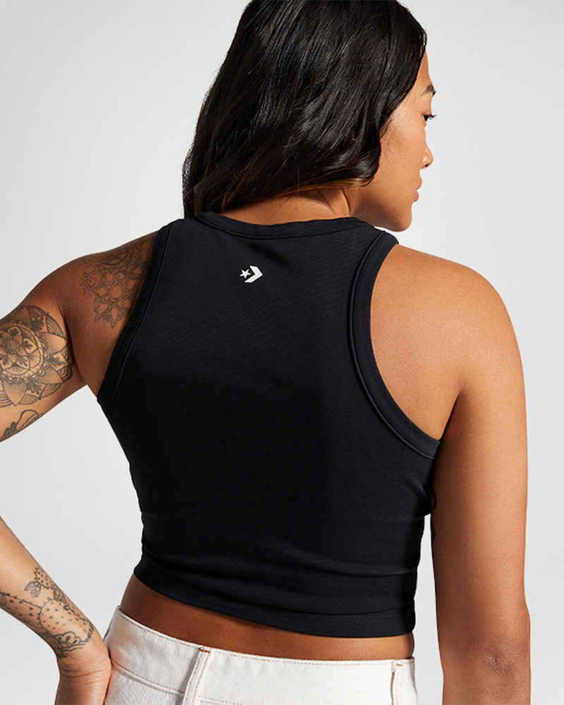 Converse High Neck Knit Tank Top outlook