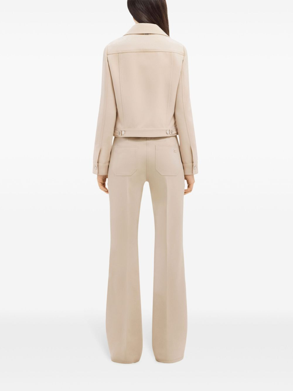 Courreges Women Trucker Jacket Signature Twill - 2