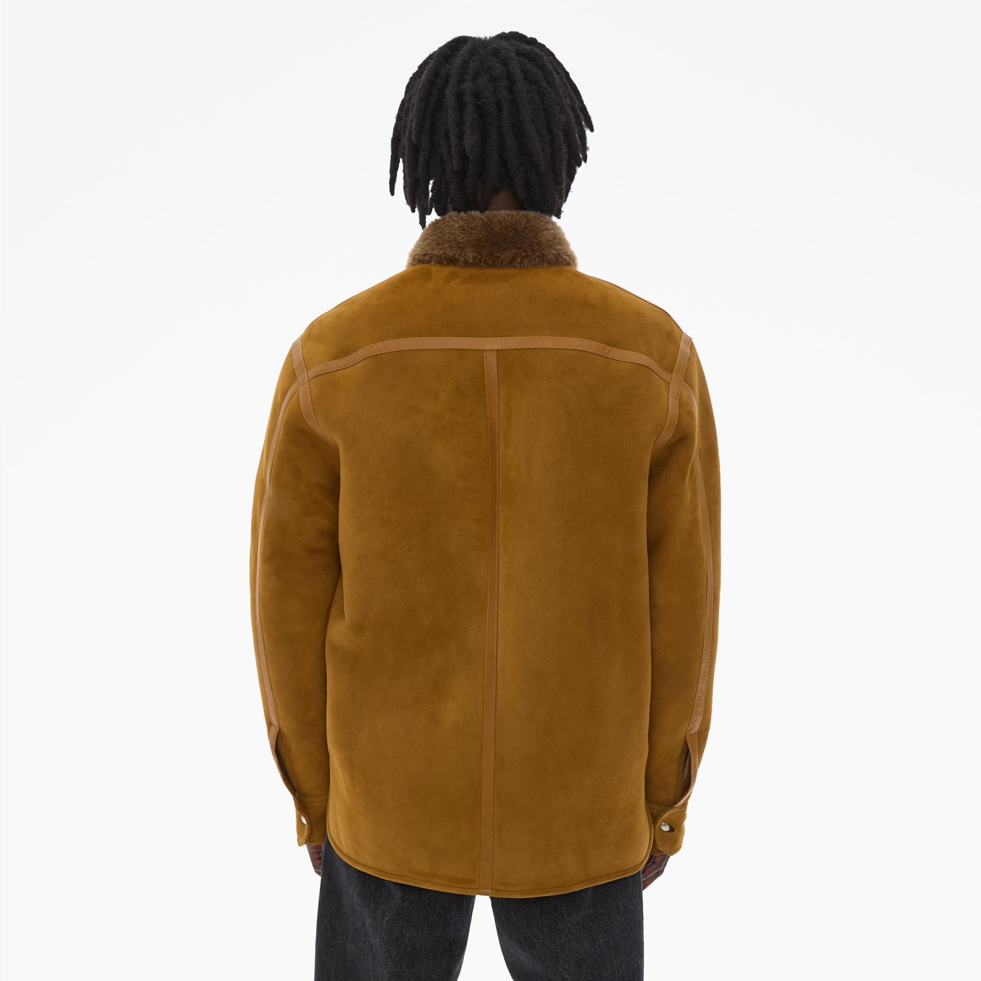 SHEARLING TRUCKER JACKET - 4
