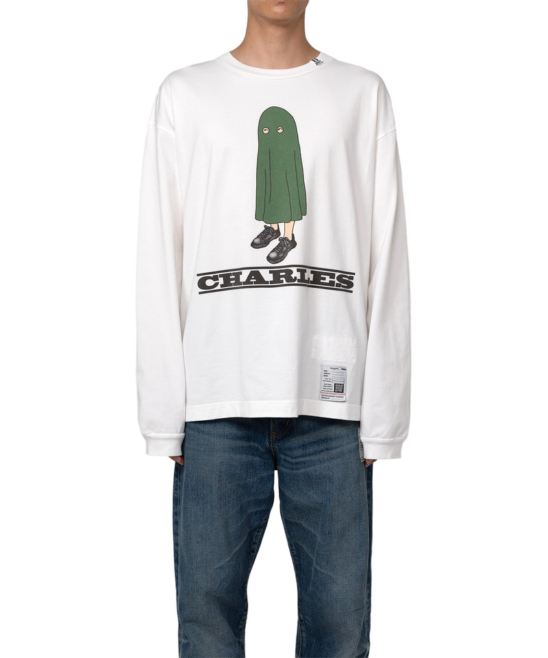 CHARLES Printed Long Sleeve T-shirt 3
