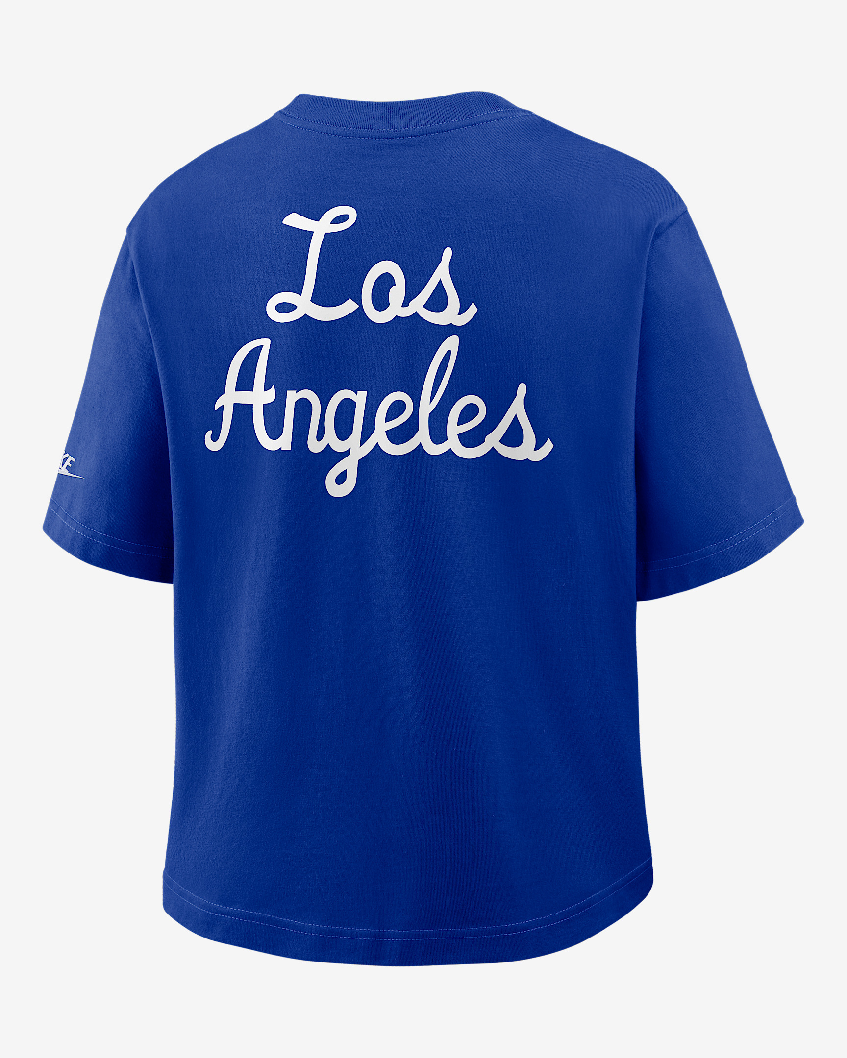 Los Angeles Rams Rewind Pocket Boxy Women's Nike NFL T-Shirt - 2