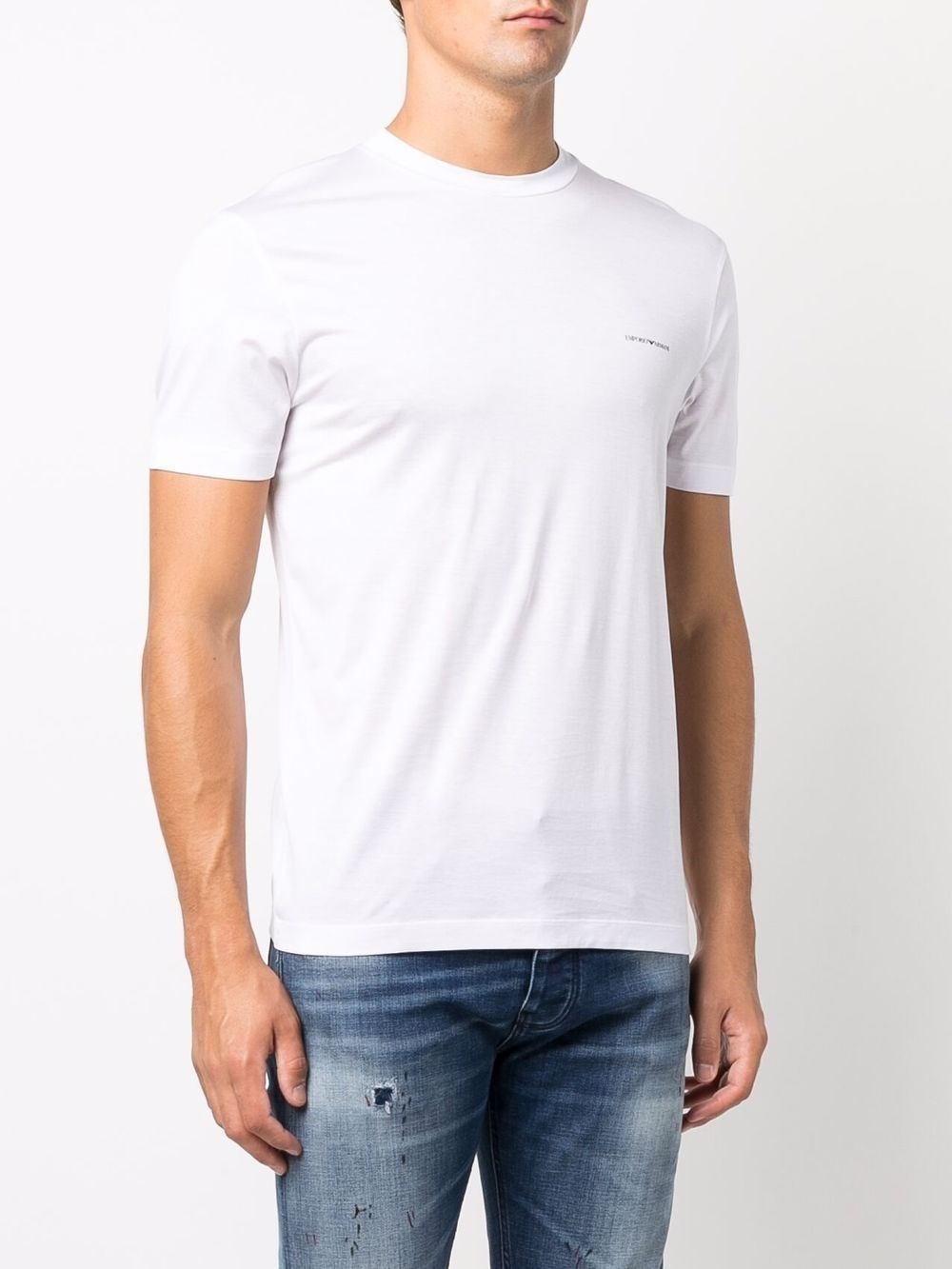 Logo cotton blend t-shirt - 2