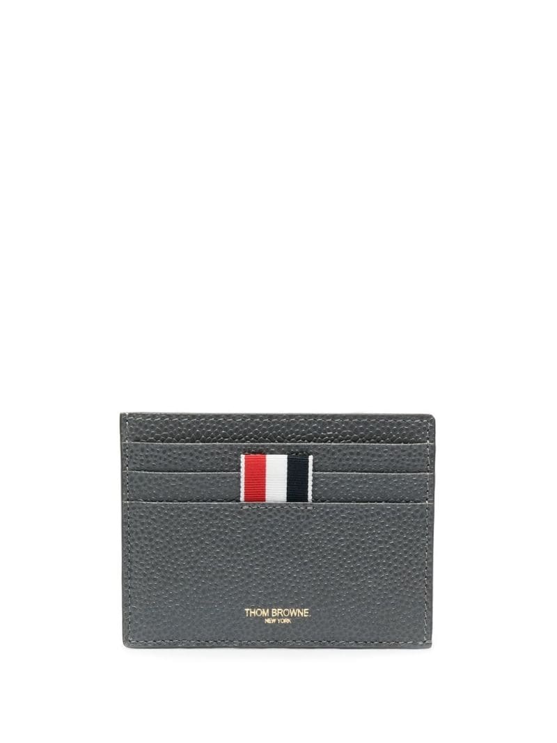 4-Bar leather cardholder - 1